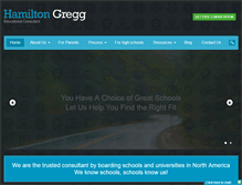 Tablet Screenshot of hamiltongregg.com